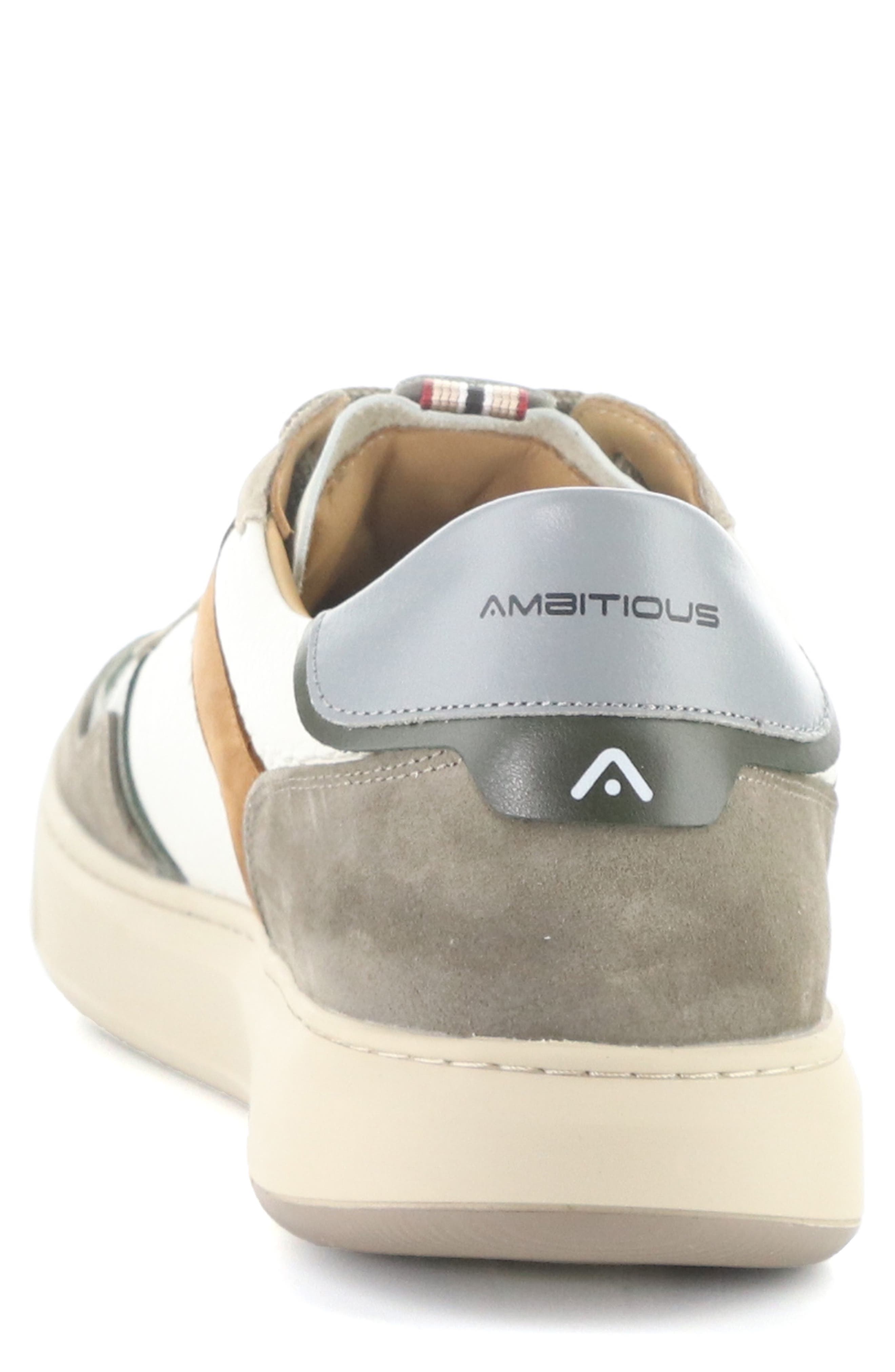 Ambitious Leather Low Top Sneaker, Alternate, color, 
