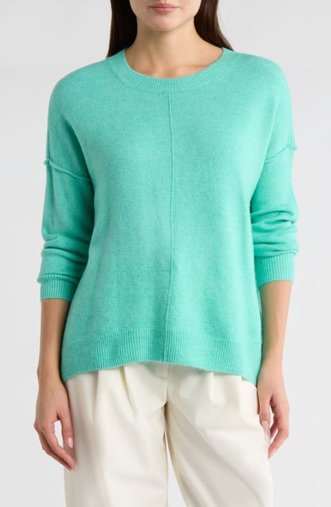 Center Seam Crewneck Sweater