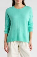 Vince Camuto Center Seam Crewneck Sweater