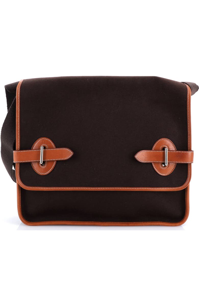 Pre-Owned Hermes Buenaventura Messenger Bag Toile PM, Main, color,