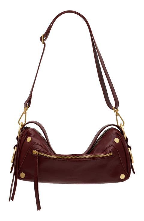 Doxie Medium Leather Shoulder Bag
