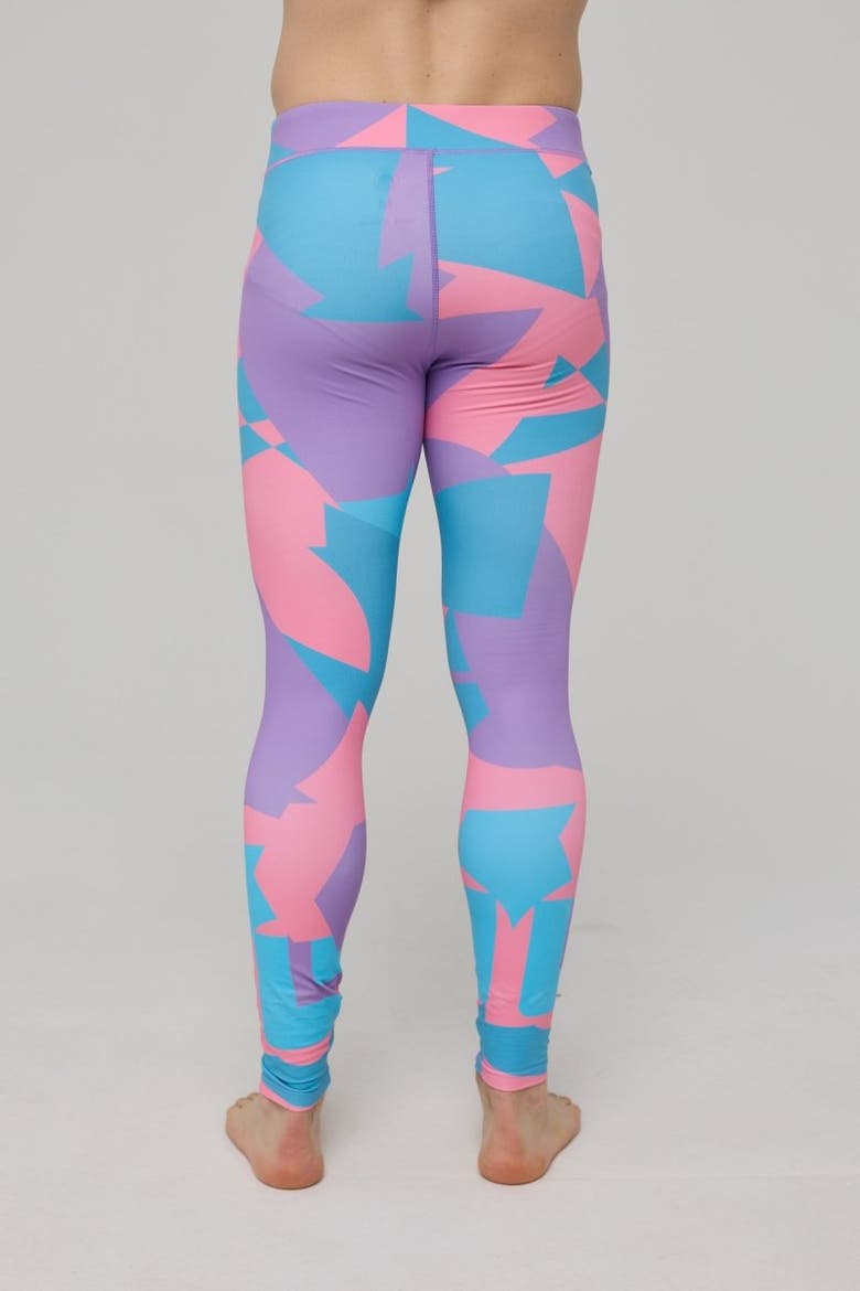 Men's Baselayer Pant Del Mar, Alternate, color, Pink and Blue
