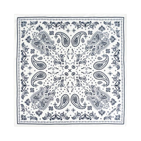 "Paisley" Silk Bandana Scarf