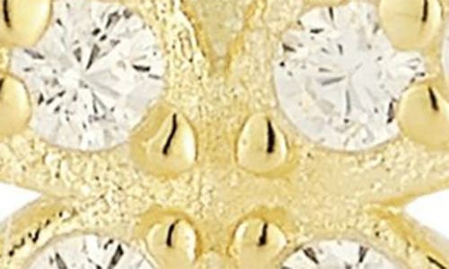 Glaze Jewelry Set Of 2 Cubic Zirconia Stud & Butterfly Hoop Earrings