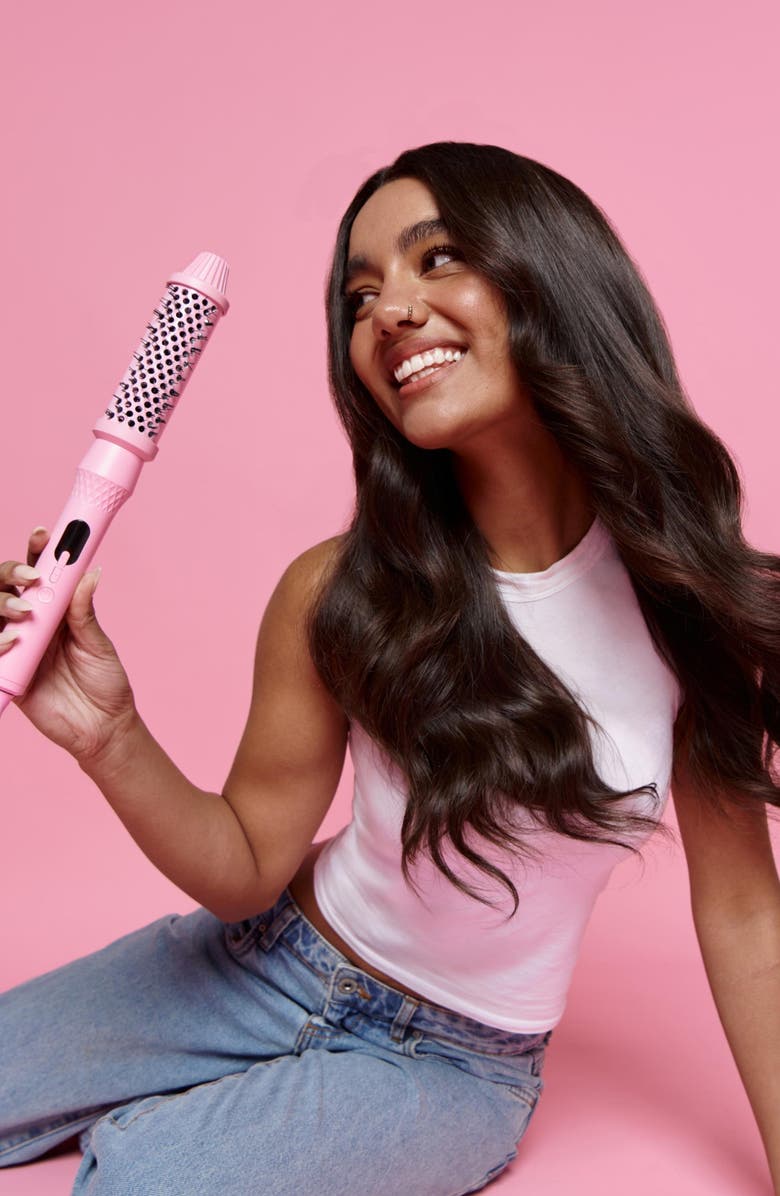 Mermade Hair Thermal Brush, Alternate, color, Pink
