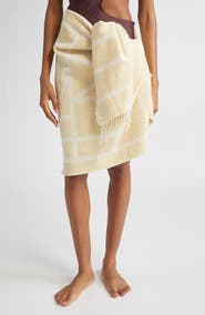 TOTEME Monogram Fringe Scarf