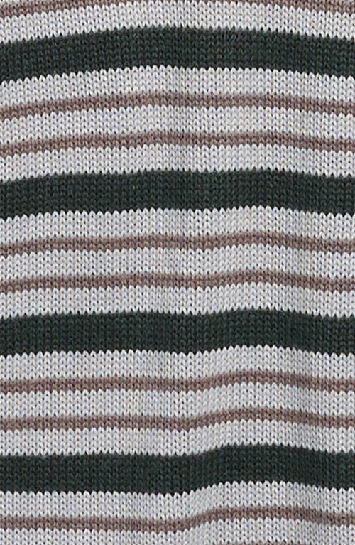 Splendid Forest Fun Stripe Polo Romper In Multi