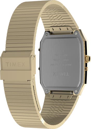 Timex® Q Timex 1982 Ana-Digi Reissue Bracelet Watch, 33mm