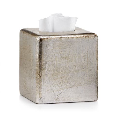 Ava Silver Tissue Cover