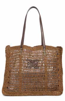 Sam Edelman Lizzie Raffia Tote