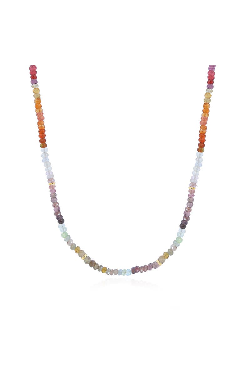 The Lovery Fine Jewelry Tundra Garnet Bead Necklace, Main, color, Tundra Garnet