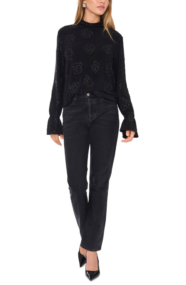 1.STATE Embellished Open Back Mock Neck Top, Alternate, color,