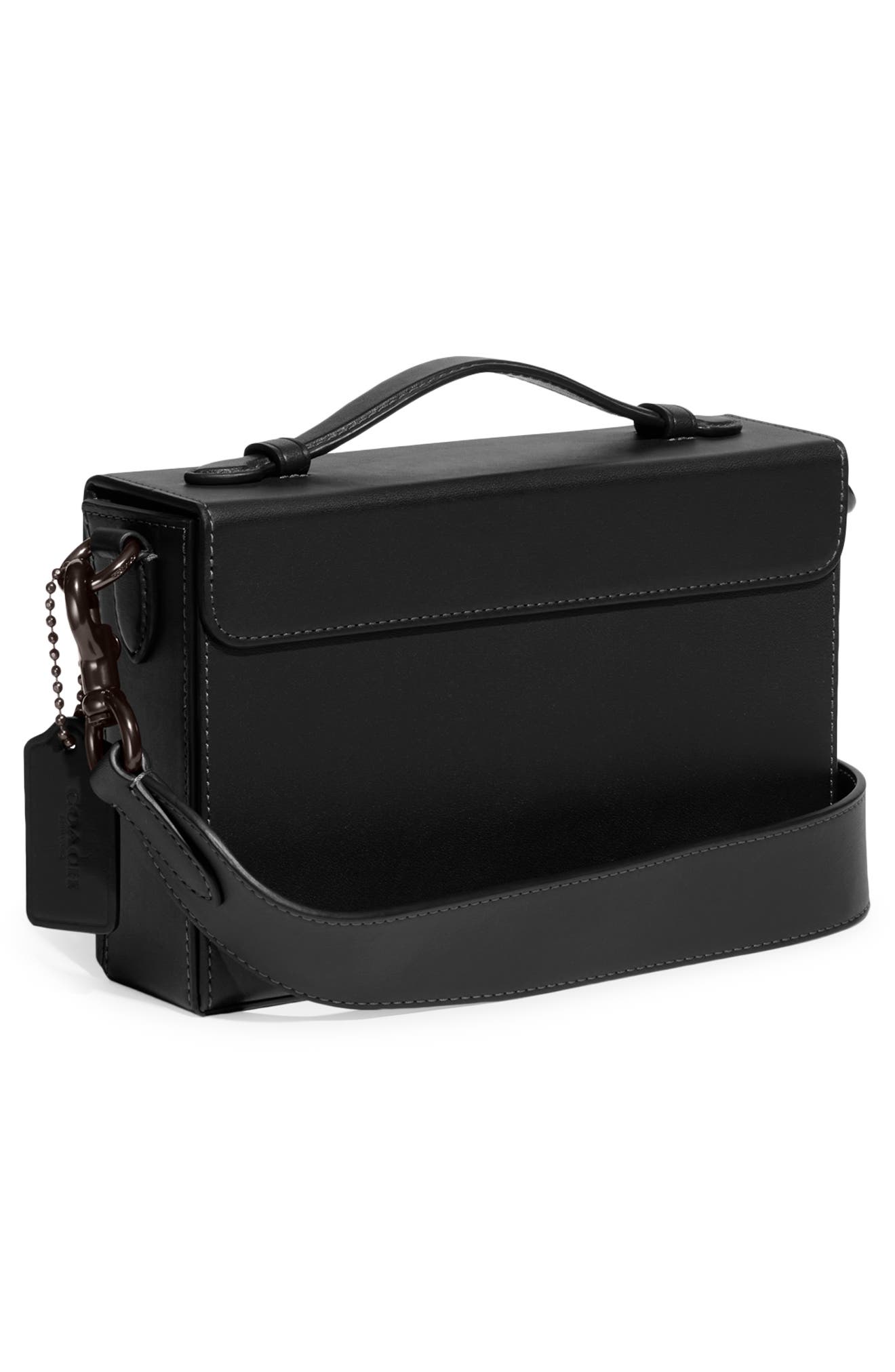 COACH Tabby Glovetanned Leather Box Crossbody Bag, Alternate, color, 