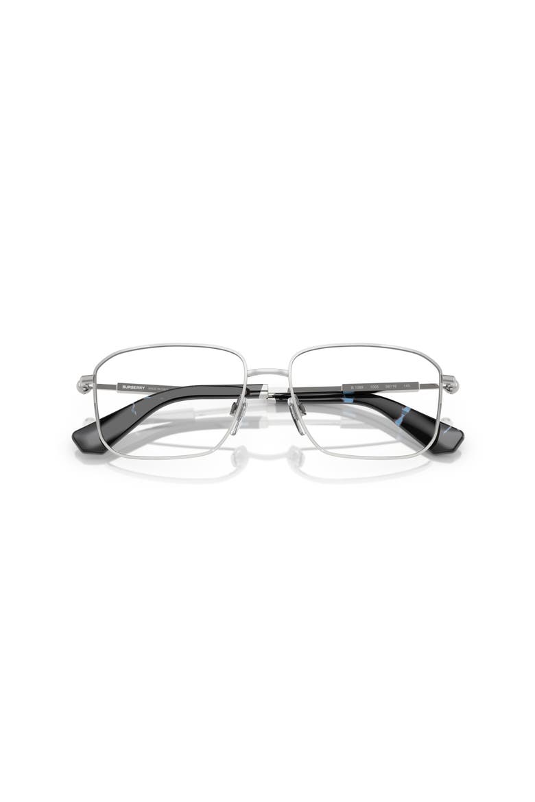 54mm Rectangle optical glasses, Alternate, color, Silver