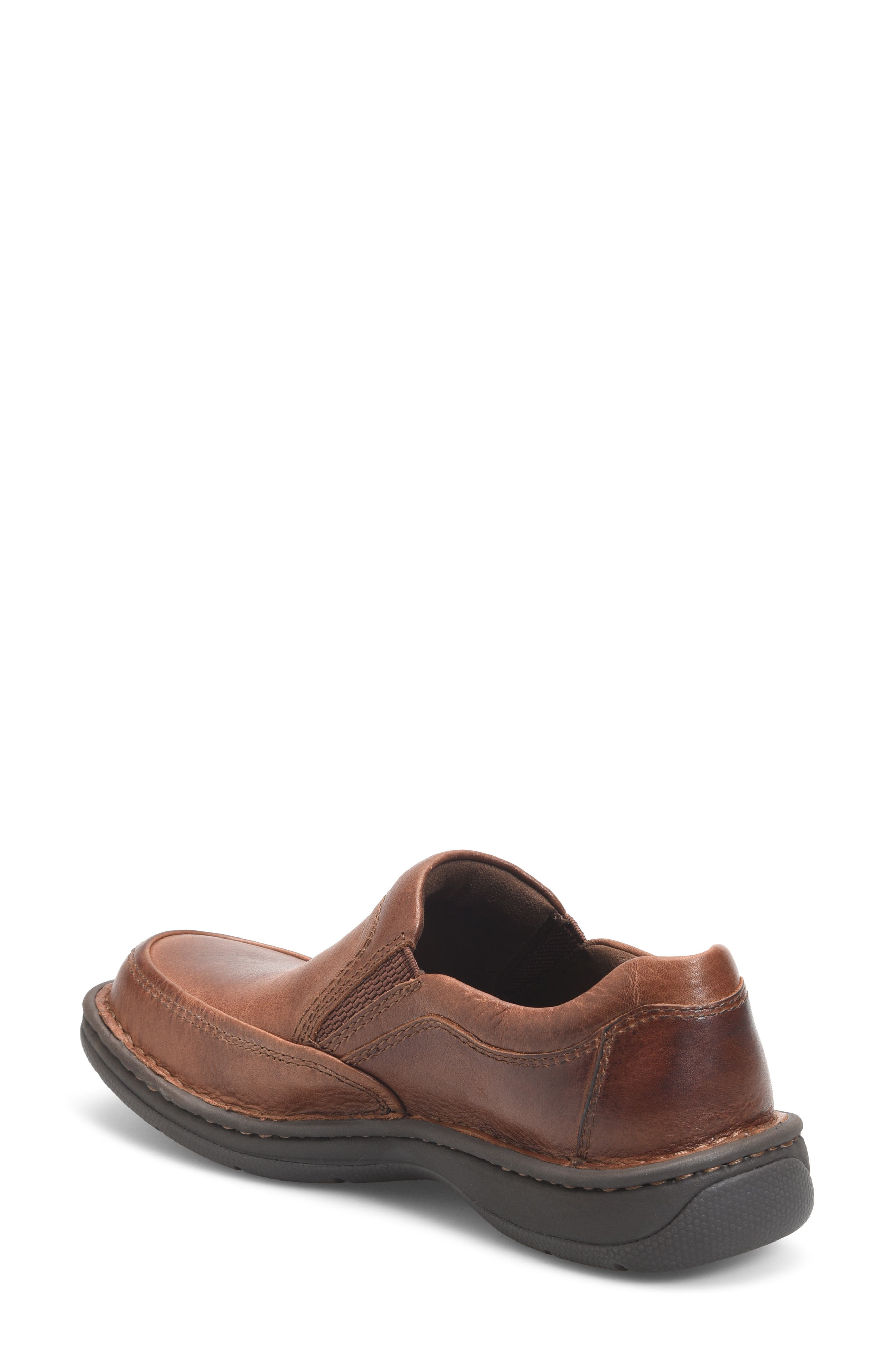 Børn 'Blast II' Slip-On, Alternate, color, Dark Tan Leather