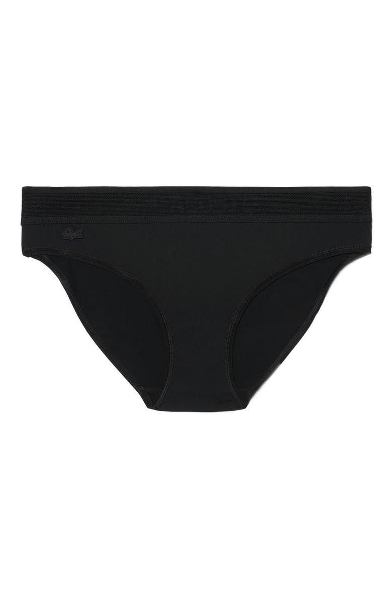Solid Briefs, Alternate, color, NOIR