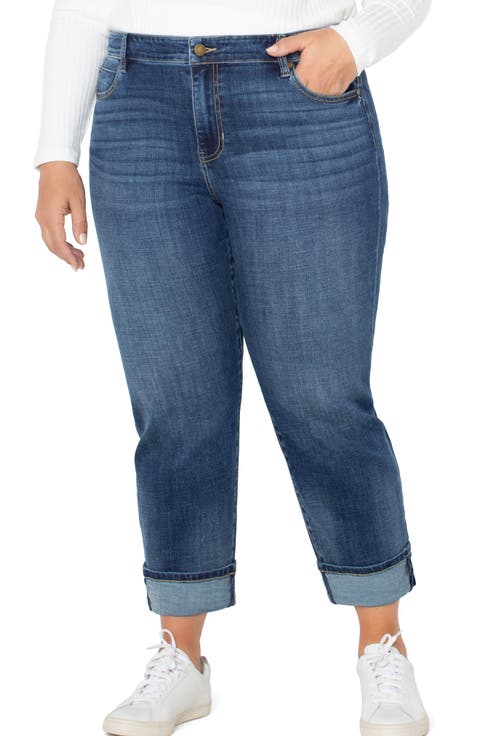 Marley Cuffed Girlfriend Jeans