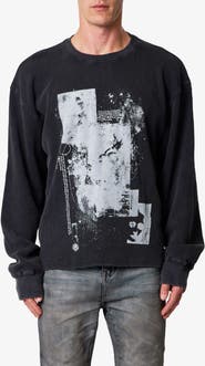 mnml Corruption Graphic Long Sleeve Thermal T-Shirt