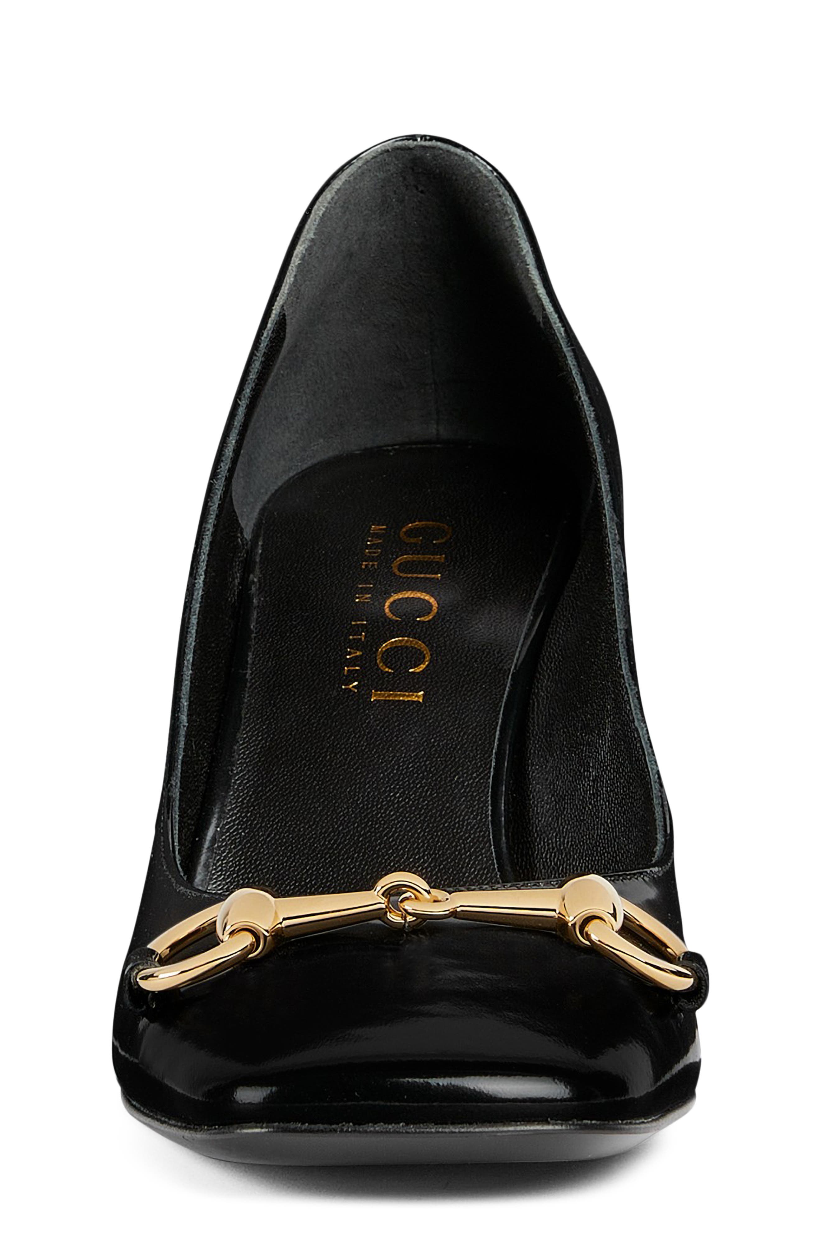 Gucci Signora Horsebit Pump, Alternate, color, Nero