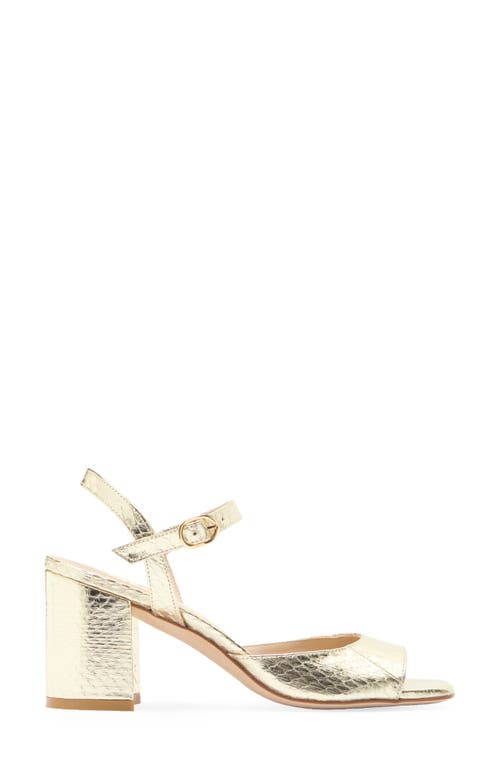 Stuart Weitzman Tia Sandal In Platino