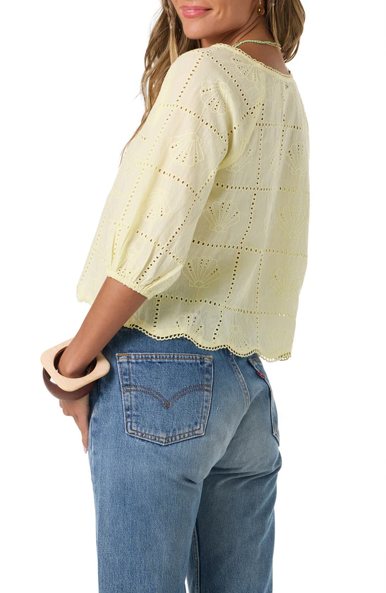 O'Neill Flora Top, Alternate, color, Citron