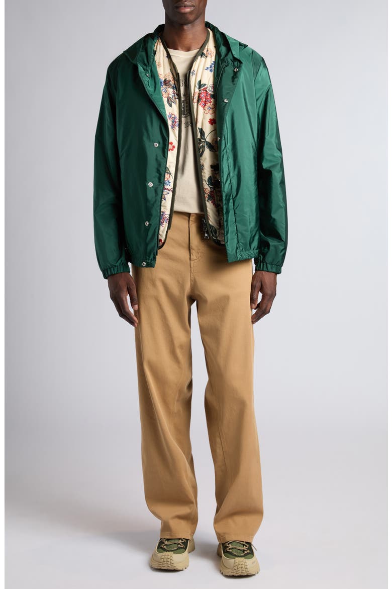 Grandans Hooded Jacket, Alternate, color, BISTRO GREEN