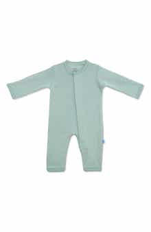 Magnetic Me Simply Sprout Solid Organic Cotton Magnetic Closure Romper
