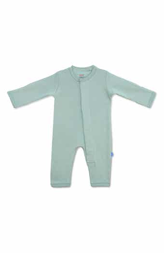 Magnetic Me Simply Sprout Solid Organic Cotton Magnetic Closure Romper