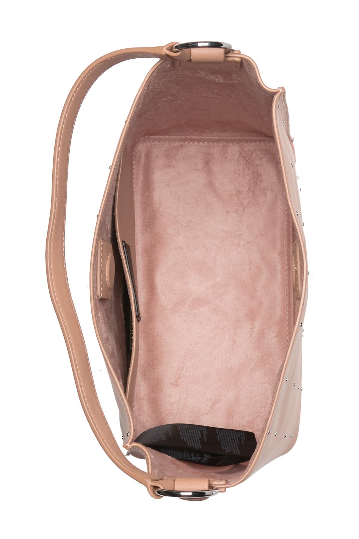 AllSaints Kathi Stud Leather Tote, Alternate, color, 