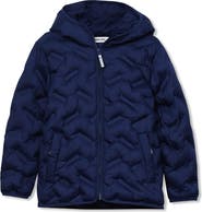 Lands' End Kids Water Resistant Seamless Quilt Insulated Jacket