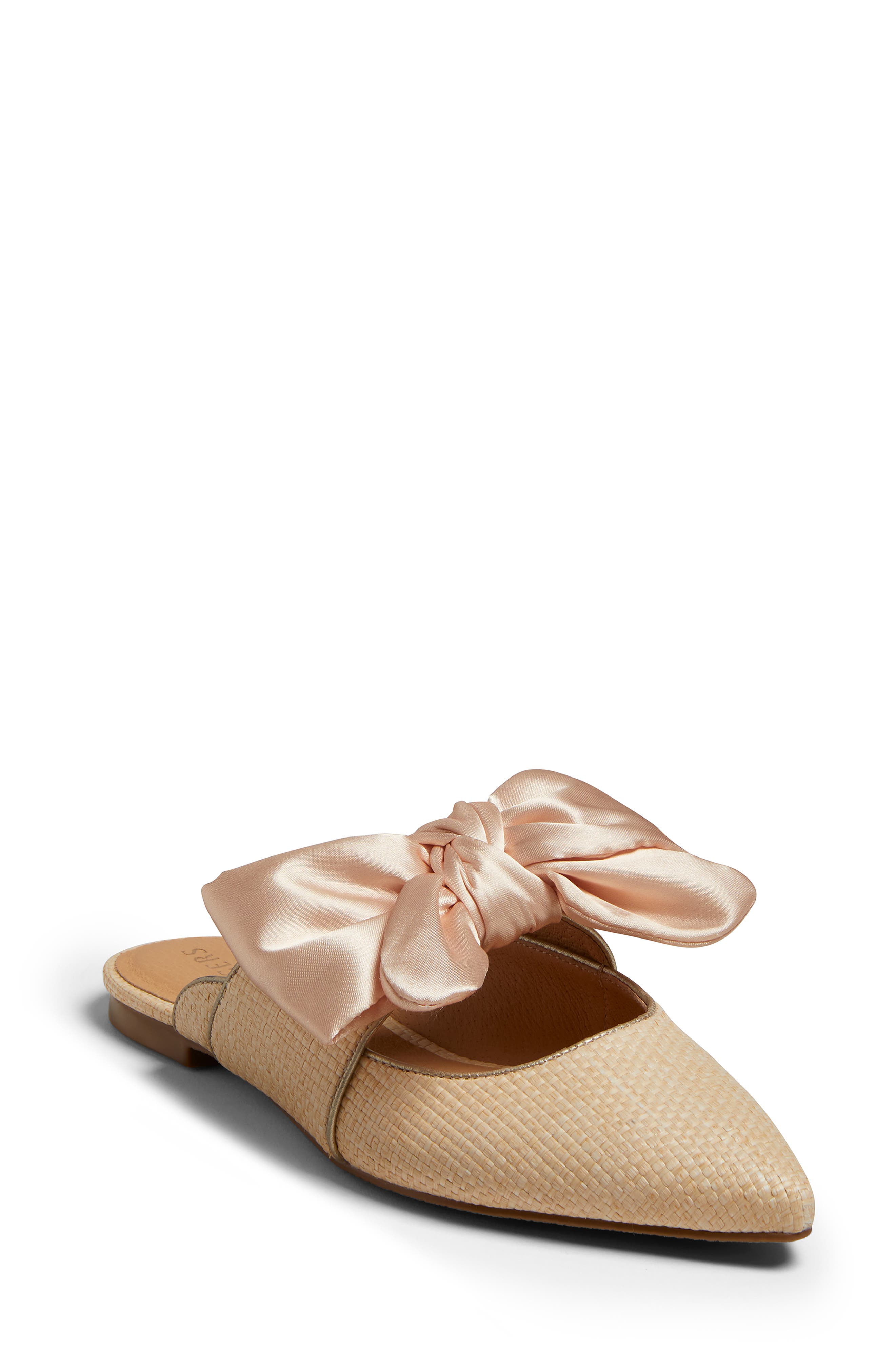Jack Rogers Heidi Bow Pointed Toe Mule, Main, color, 
