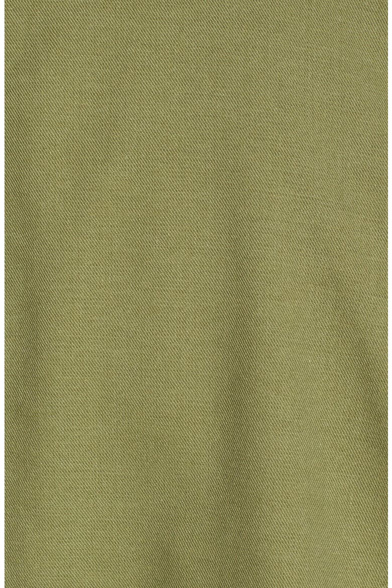 Twill Peplum Jacket, Alternate, color, OLIVE