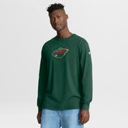 FANATICS Men's Fanatics Green Minnesota Wild Authentic Pro Property Of Practice Long Sleeve T-Shirt