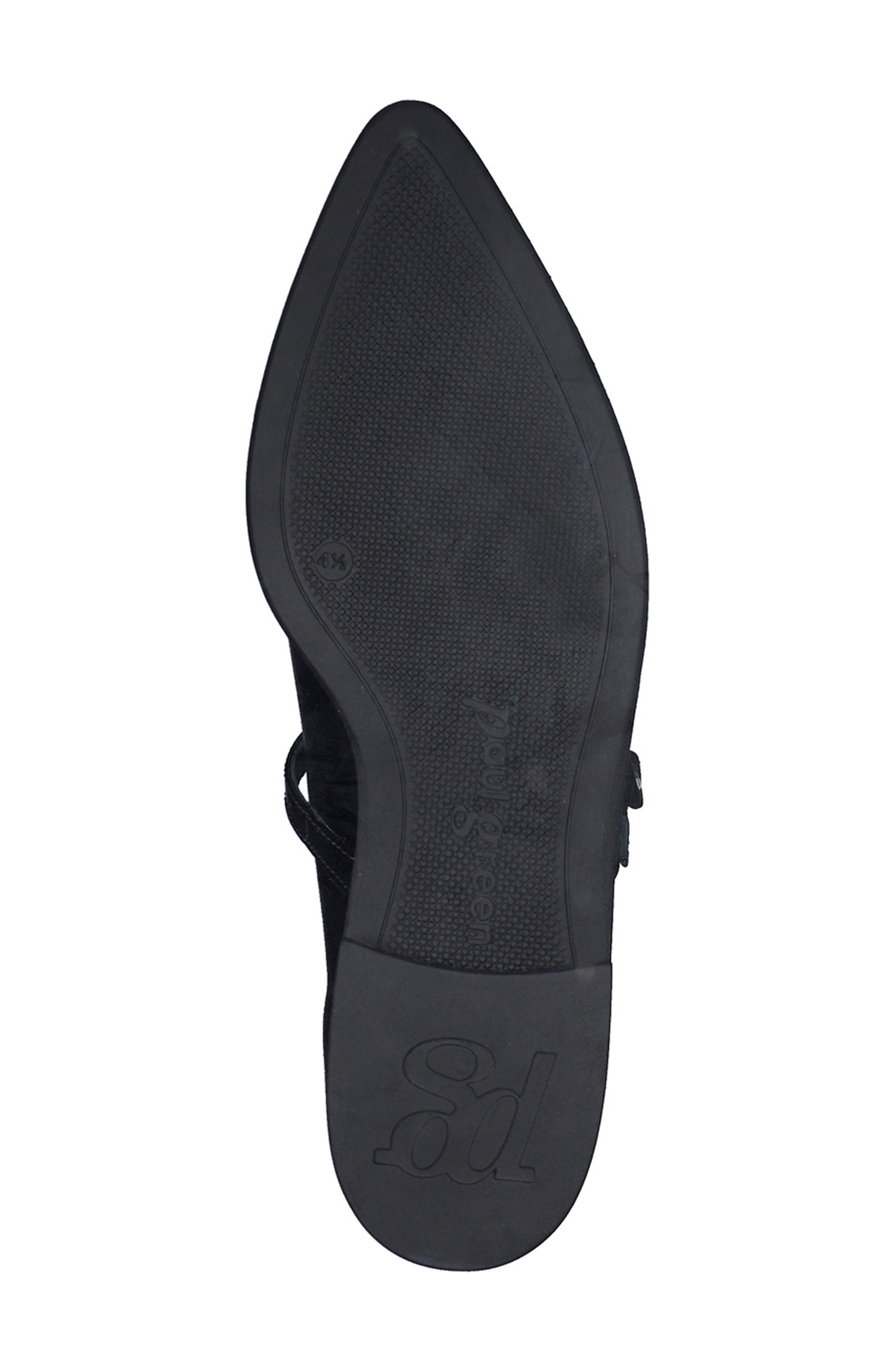 Carla Mary Jane Flat, Alternate, color, BLACK CRINKLED PATENT