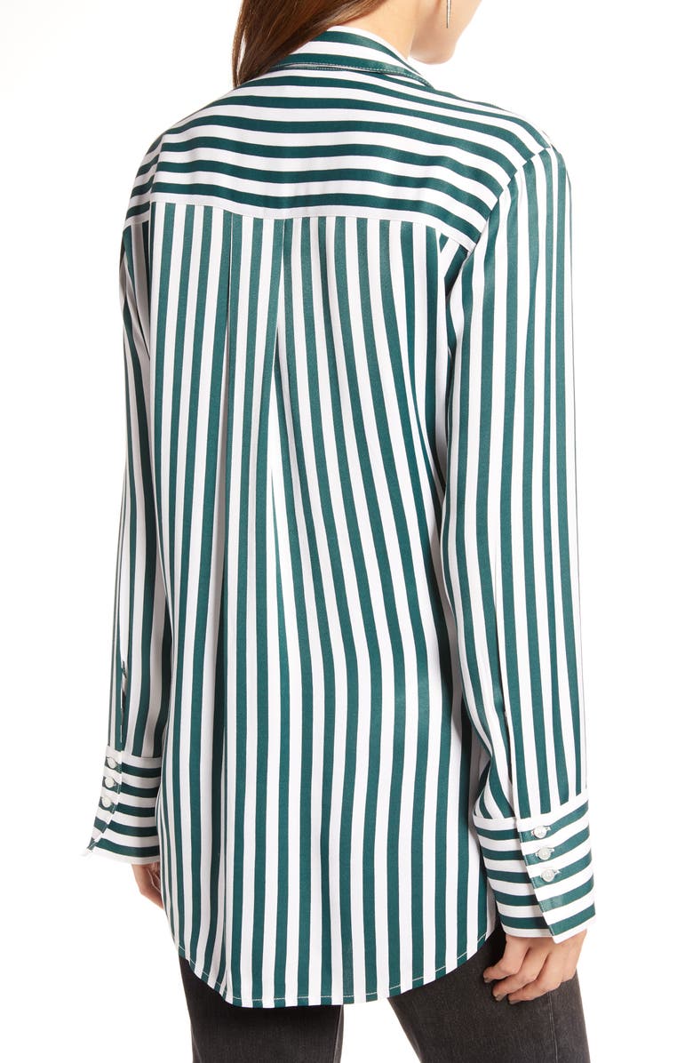 Treasure & Bond Stripe Boyfriend Shirt, Alternate, color, 
