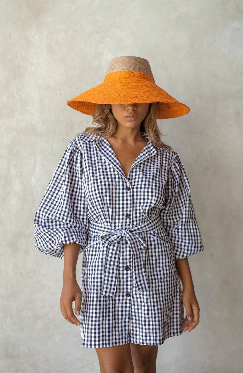 BRUNNA.CO The Riri Duo Jute Straw Hat, Alternate, color,