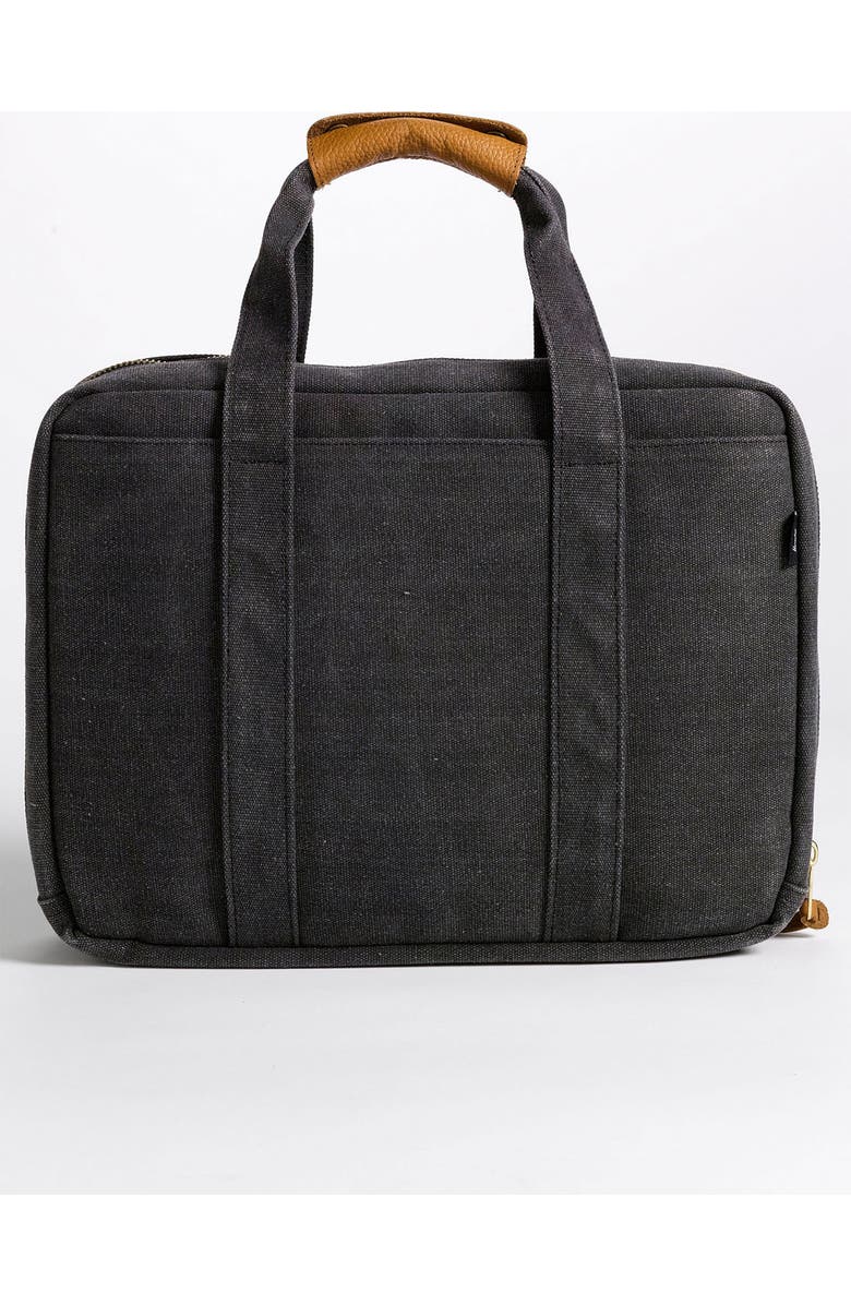 Herschel Supply Co. 'Oak' Cotton Canvas Laptop Briefcase, Alternate, color,
