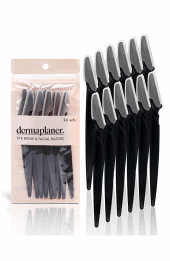 Dermaplaners 12-Pack Eyebrow & Facial Razors