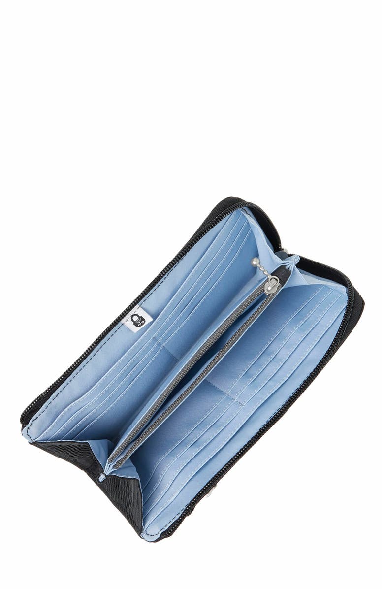 BAGGALLINI Zip Around RFID Wallet Wristlet, Alternate, color, 