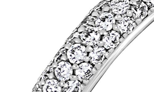 Bony Levy Icon Diamond Stacking Ring In Metallic