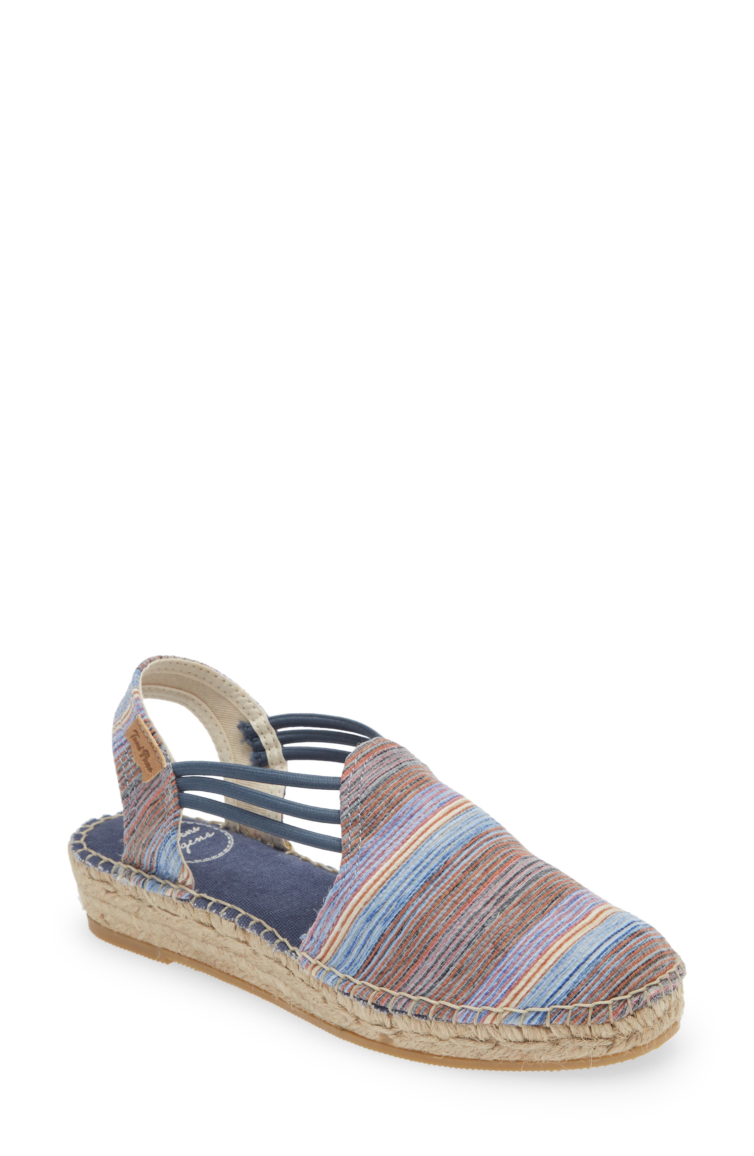 Toni Pons Noa Espadrille Flat, Main, color, Blau/ Blue