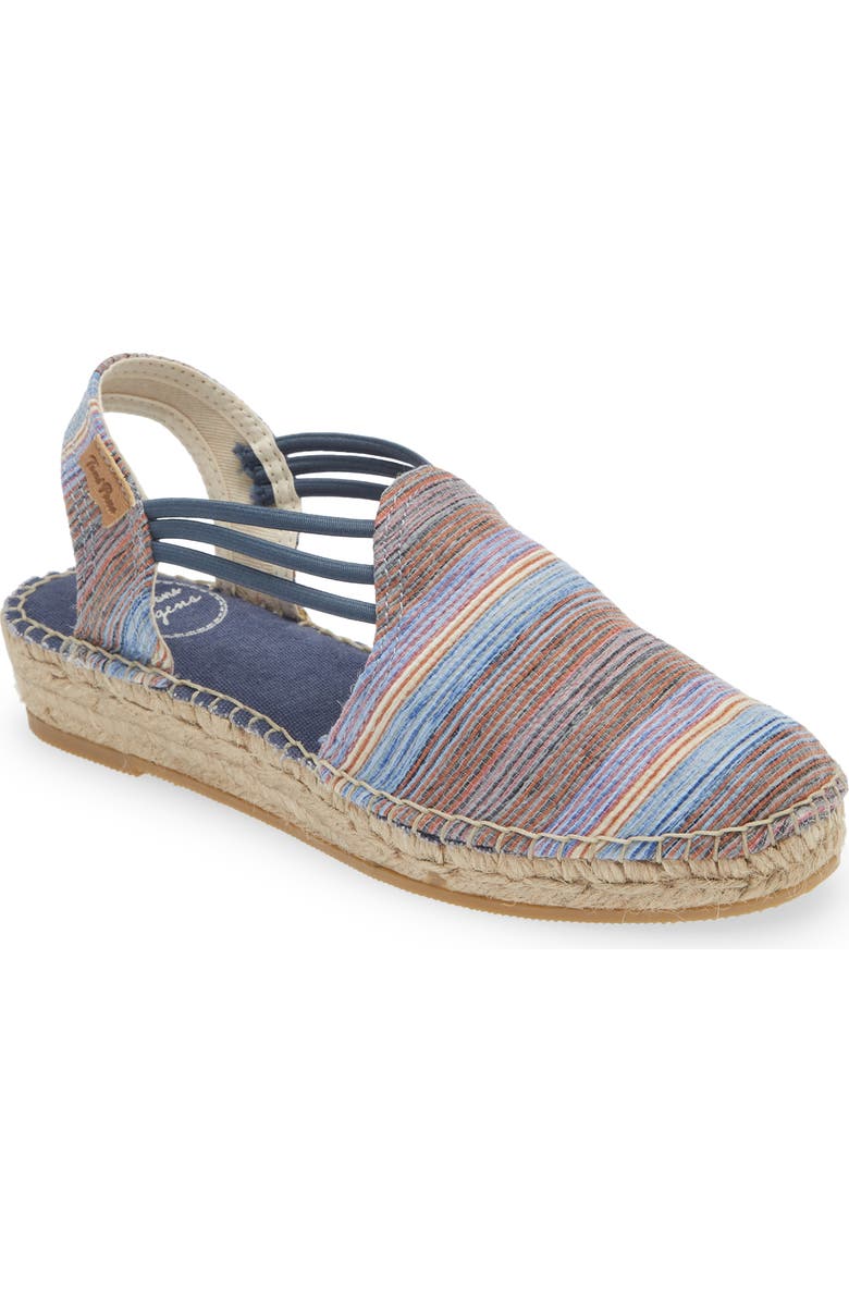 Toni Pons Noa Espadrille Flat, Main, color, Blau/ Blue