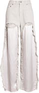 Haikure Bonnie Destroyed Wide Leg Jeans