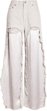 Haikure Bonnie Destroyed Wide Leg Jeans