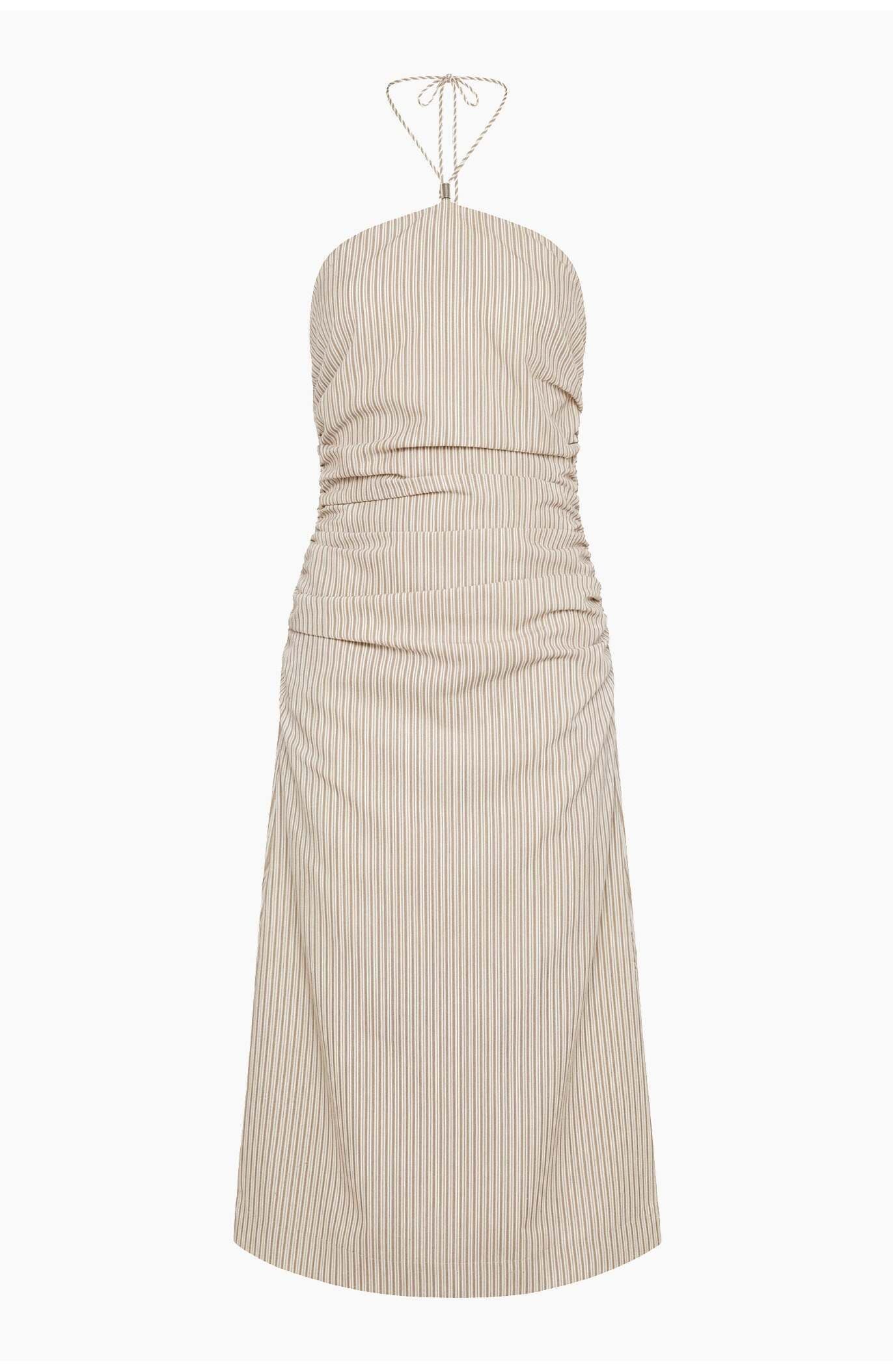 Ruched Halter Dress - image 2