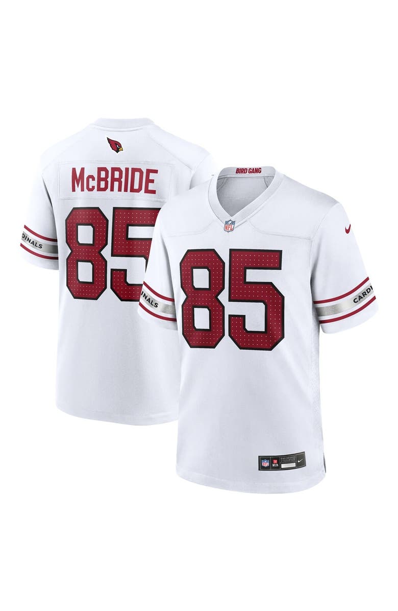 Nike Men's Nike Trey McBride  White Arizona Cardinals  Game Jersey, Alternate, color, 