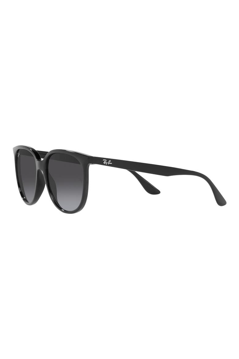 54mm Gradient Square Sunglasses, Alternate, color, BLACK / GREY GRADIENT
