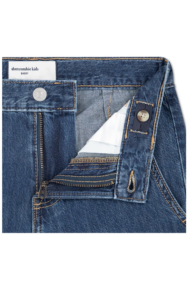 Kids' Baggy Cargo Jeans, Alternate, color, FIRE