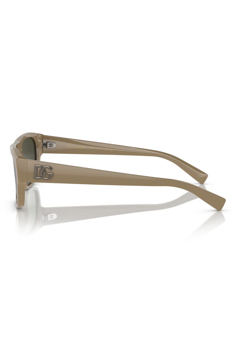 57mm Rectangular Sunglasses