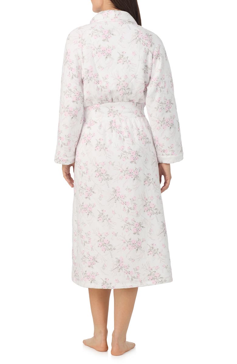 Eileen West Quilted Ballet Robe, Alternate, color, Rosebud Print